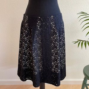Talbots size 10 petite lace skirt